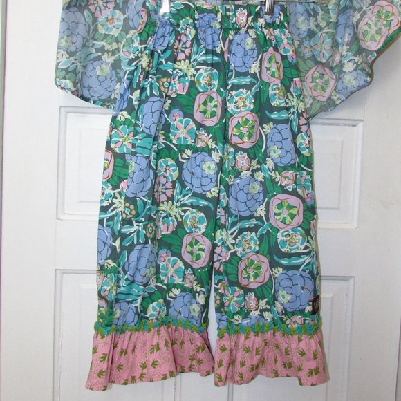 Matilda Jane Sun Dress Ruffle Pants Outfit Set 12 - Picture 8 of 11